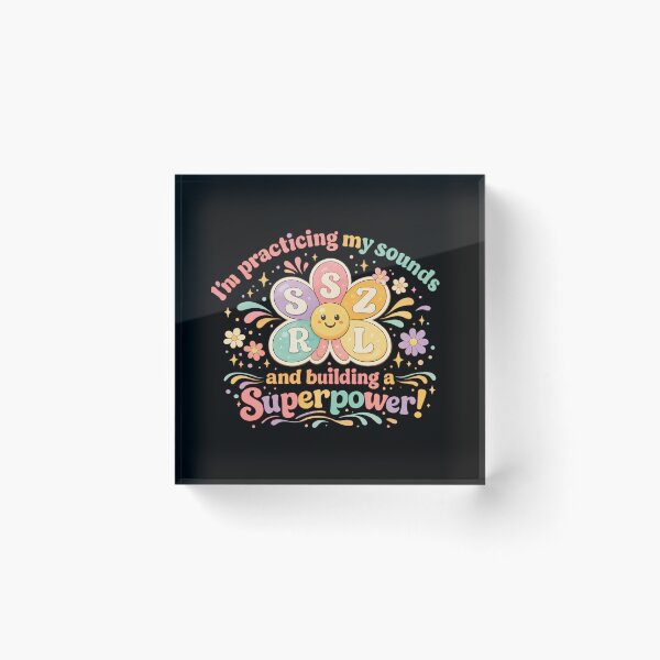Item preview, Pediatric Speech Therapists I'm Practicing My Sounds and Building a Superpower  designed and sold by super-think.
