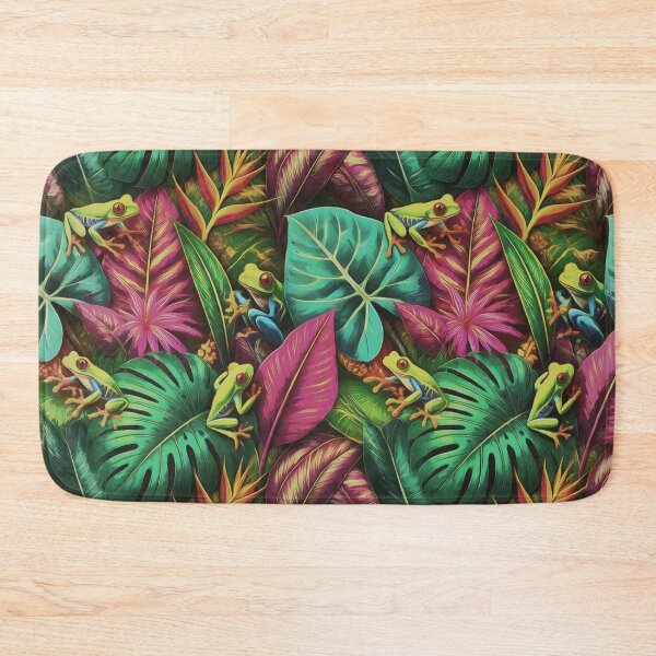 Item preview, Tree Frog Dreams Seamless Surface Pattern designed and sold by taiche.