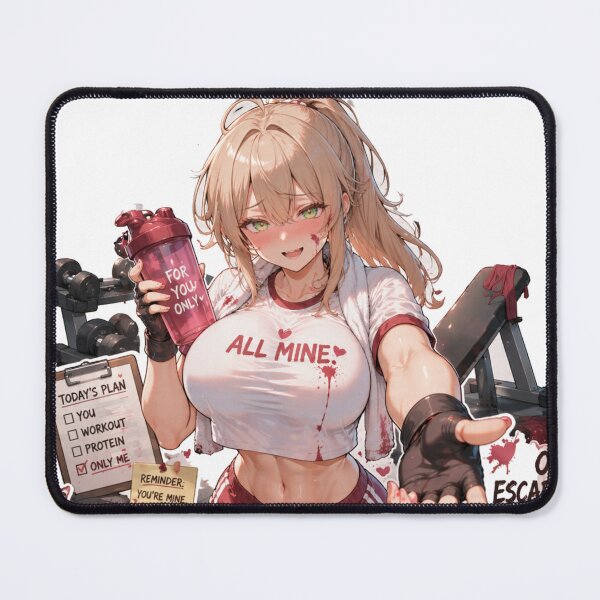 Item preview, Cute Anime Sport Gym Girl Yandere Waifu designed and sold by Ericks0087.