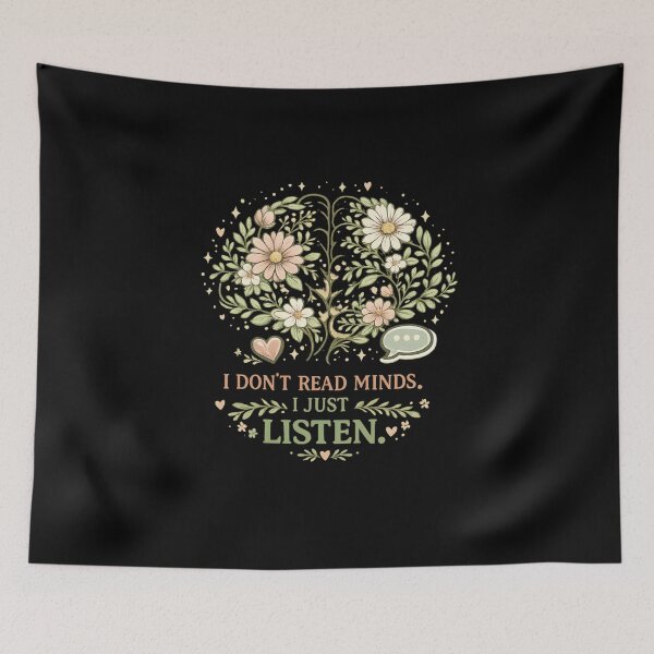 Item preview, School Psychologist I Don't Read Minds I Just Listen  designed and sold by super-think.