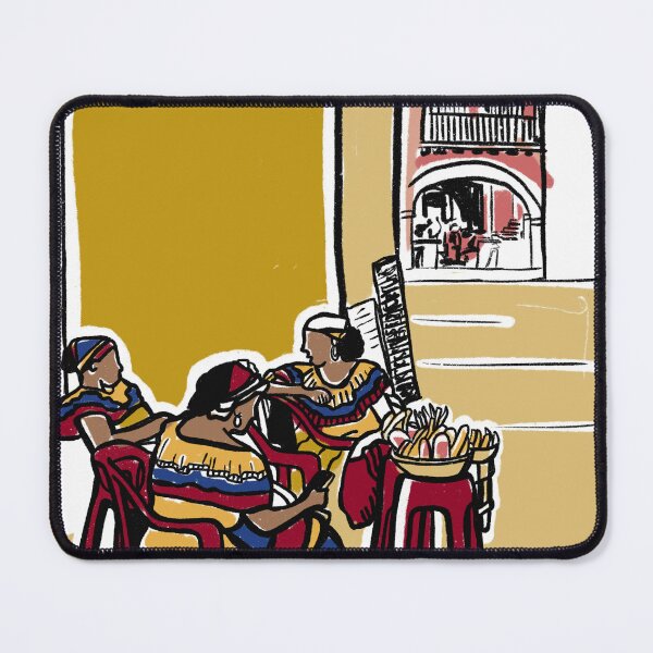 Item preview, Women of Cartagena | Colombian Caribbean Street Scene designed and sold by Tropical Blood.