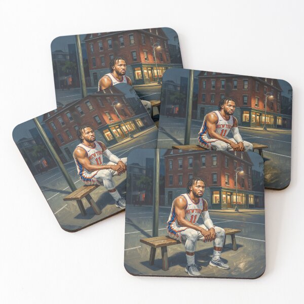 Item preview, Jalen Brunson NY Knicks Portrait designed and sold by Home Decor Art.
