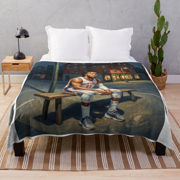 Item preview, Jalen Brunson NY Knicks Portrait designed and sold by Home Decor Art.