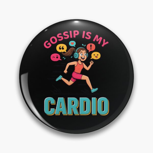 Item preview, Gossip Is My Cardio Funny Sarcastic Gossip Lovers Gift designed and sold by Fitswear.