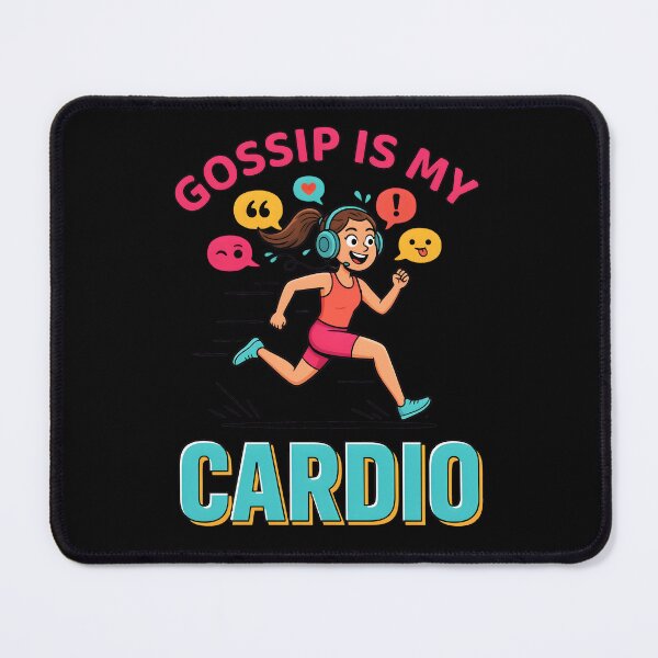 Item preview, Gossip Is My Cardio Funny Sarcastic Gossip Lovers Gift designed and sold by Fitswear.