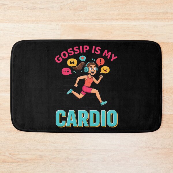 Item preview, Gossip Is My Cardio Funny Sarcastic Gossip Lovers Gift designed and sold by Fitswear.