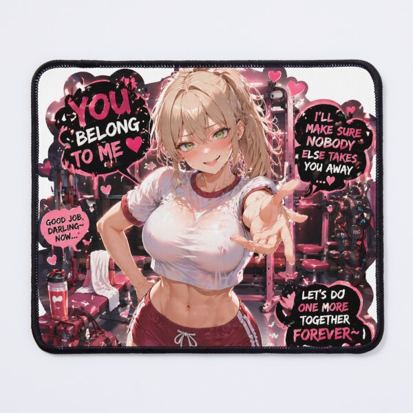 Item preview, Cute Anime Sport Gym Girl Yandere Waifu designed and sold by Ericks0087.
