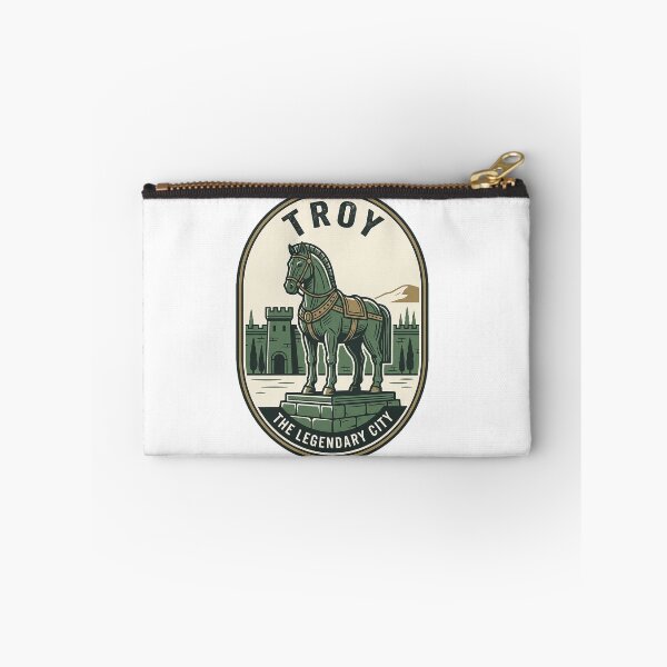 Item preview, Ancient Greece Troy Trojan Horse Vintage Emblem designed and sold by k3rstman1.