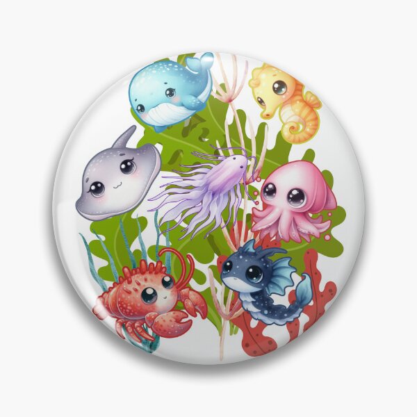 Item preview, Sweet Sea Animal Collection designed and sold by Szpaku desart .