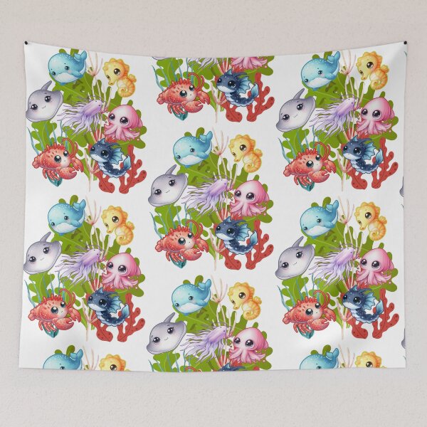 Item preview, Sweet Sea Animal Collection designed and sold by Szpaku desart .