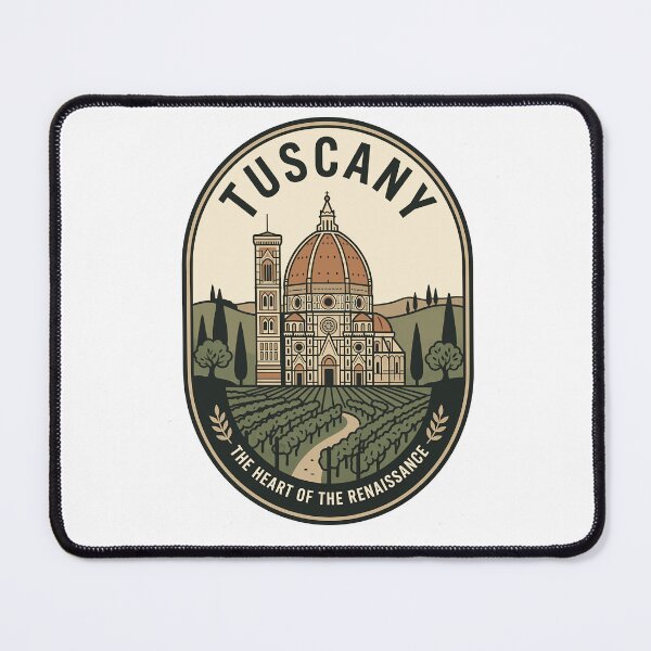 Item preview, Tuscany Florence Cathedral Vintage Travel Emblem designed and sold by k3rstman1.