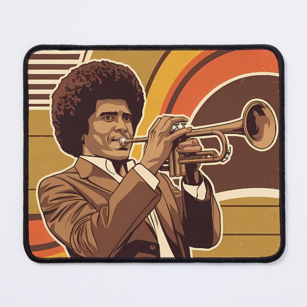 Item preview, Retro Jazz Trumpeter - International Music day designed and sold by Art-Arcade6.