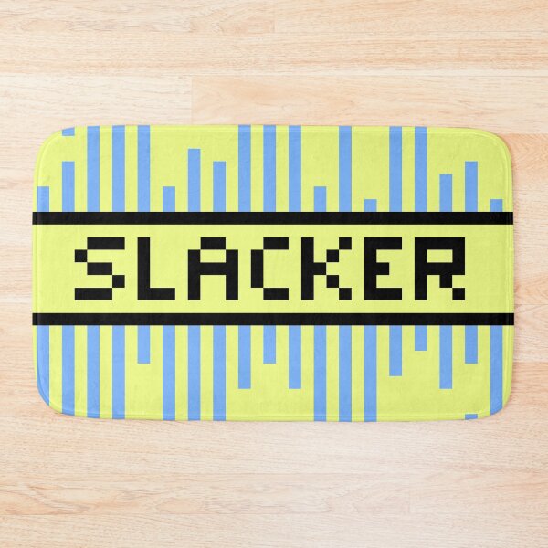Item preview, SLACKER — Pixel Art Word | Retro 8-Bit Two-Tone Typography designed and sold by Mouremandier.