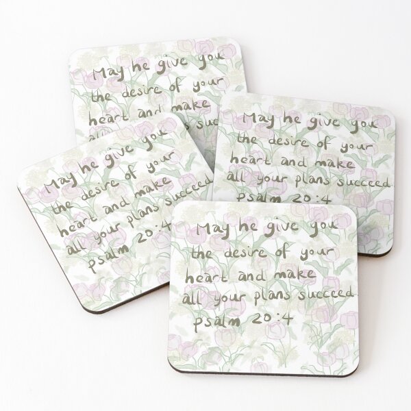 Item preview, Psalm Bible verse calligraphy designed and sold by rachelsillust.