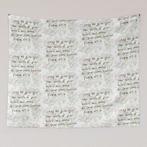 Item preview, Psalm Bible verse calligraphy designed and sold by rachelsillust.