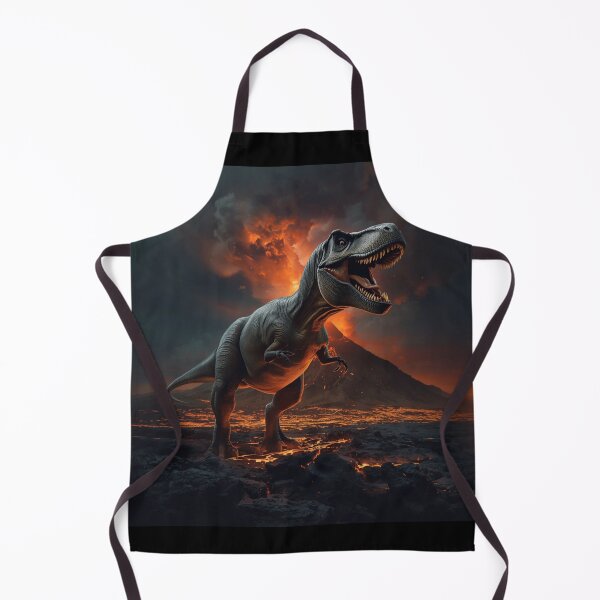 Item preview, ? Epic T-Rex Erupting Volcano – Dinosaur T-Shirt Design designed and sold by SunnyDesign82.