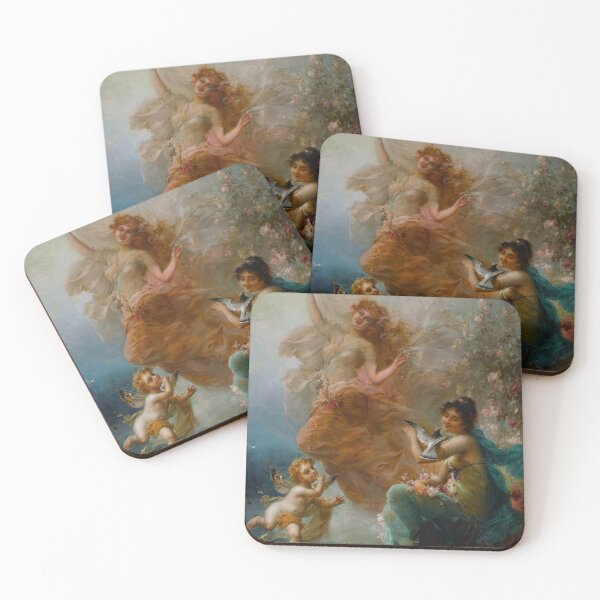 Item preview, Hans Zatzka - Woodland Nymphs designed and sold by Onodera.