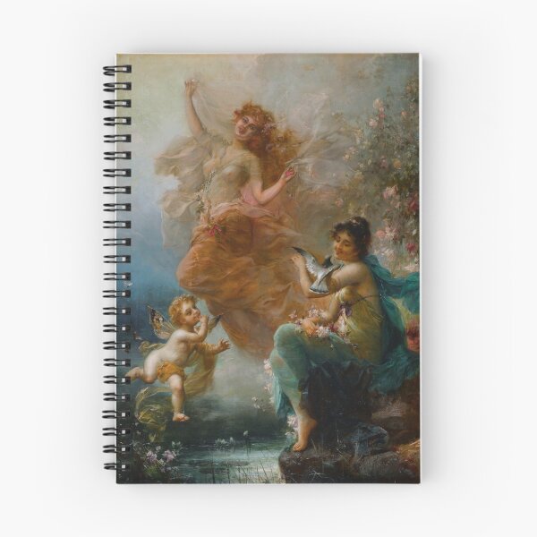 Item preview, Hans Zatzka - Woodland Nymphs designed and sold by Onodera.