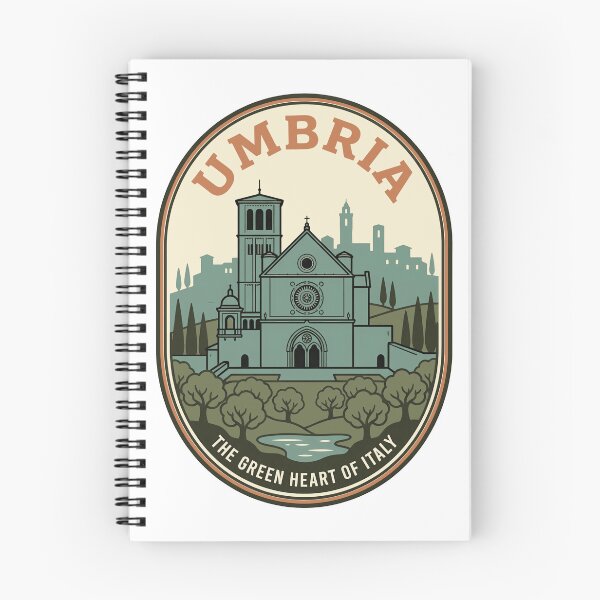 Item preview, Vintage Umbria Italy Assisi Basilica Travel Badge designed and sold by k3rstman1.