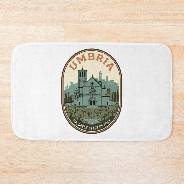 Item preview, Vintage Umbria Italy Assisi Basilica Travel Badge designed and sold by k3rstman1.