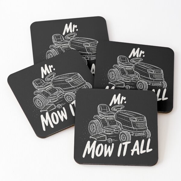 Item preview, Mr Mow It All Riding Lawn Mower Landscaping Pun designed and sold by bosamji.