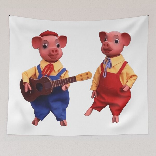 Item preview, Pinky and Perky - cartoon designed and sold by Bigkite.