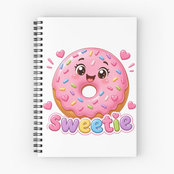 Item preview, Cute Kawaii Pink Donut - Sweetie Pastel Sprinkle Doughnut designed and sold by ToonyTeez.