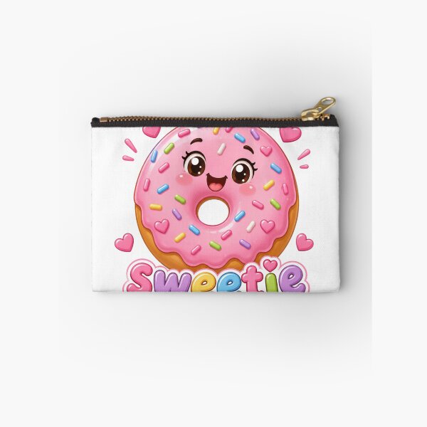 Item preview, Cute Kawaii Pink Donut - Sweetie Pastel Sprinkle Doughnut designed and sold by ToonyTeez.