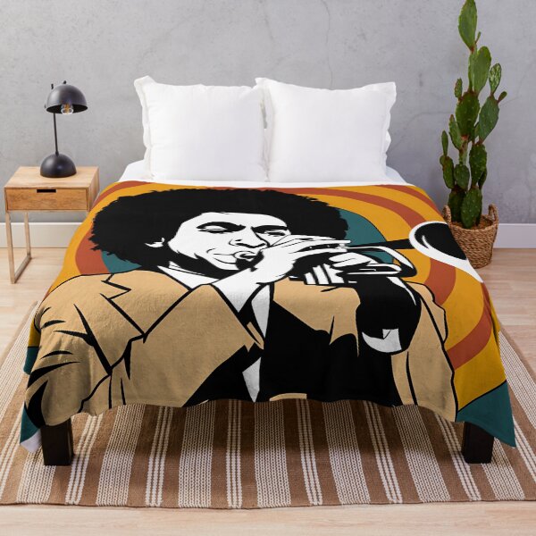 Item preview, Retro Jazz Trumpeter - International Music day designed and sold by Art-Arcade6.
