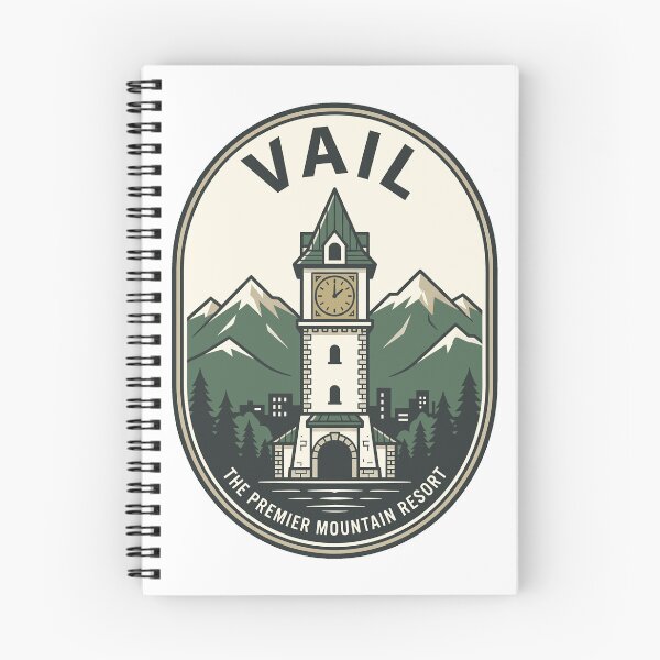 Item preview, Vintage Vail Colorado Mountain Resort Clock Tower designed and sold by k3rstman1.