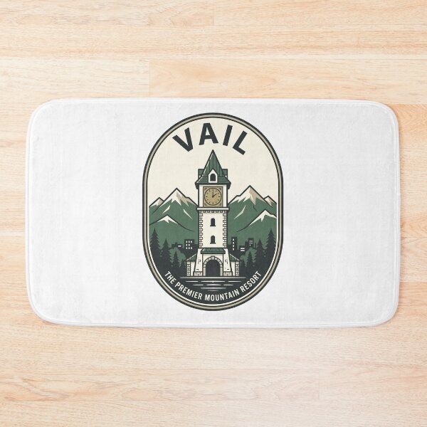 Item preview, Vintage Vail Colorado Mountain Resort Clock Tower designed and sold by k3rstman1.