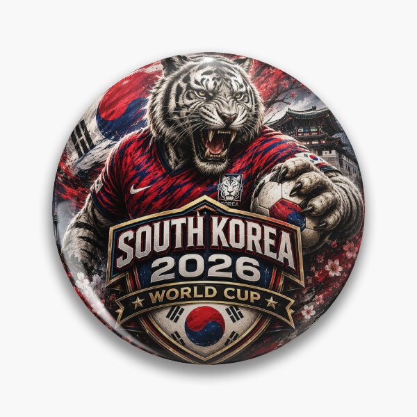 Item preview, SOUTH KOREA WORLD CUP 2026  designed and sold by Tony1985.