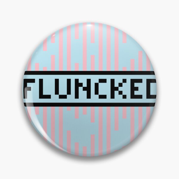 Item preview, FLUNKED — Pixel Art Word | Retro 8-Bit Two-Tone Typography designed and sold by Mouremandier.