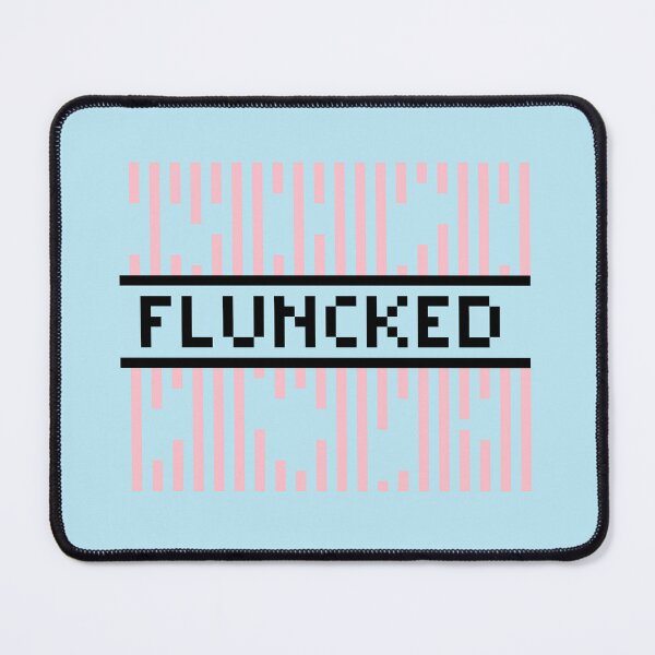 Item preview, FLUNKED — Pixel Art Word | Retro 8-Bit Two-Tone Typography designed and sold by Mouremandier.