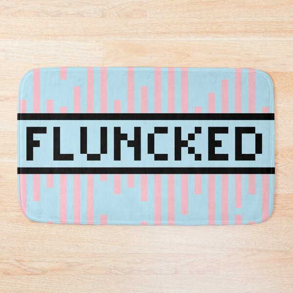Item preview, FLUNKED — Pixel Art Word | Retro 8-Bit Two-Tone Typography designed and sold by Mouremandier.
