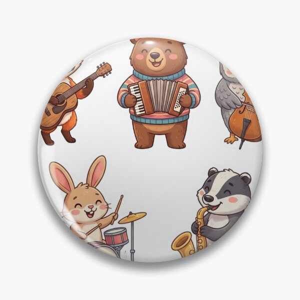 Item preview, Animal Band Sticker Pack designed and sold by Imaginarium of Chaos falcon88 .