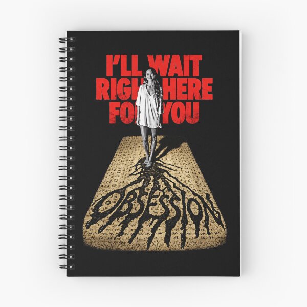 Item preview, I'll Wait Right Here For You Obsession Creepy Stalker Dark Humor designed and sold by SeraXYZ.