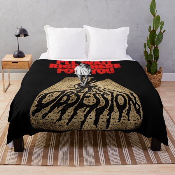 Item preview, I'll Wait Right Here For You Obsession Creepy Stalker Dark Humor designed and sold by SeraXYZ.