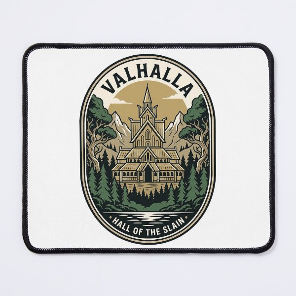 Item preview, Norse Mythology Valhalla Hall Of The Slain designed and sold by k3rstman1.