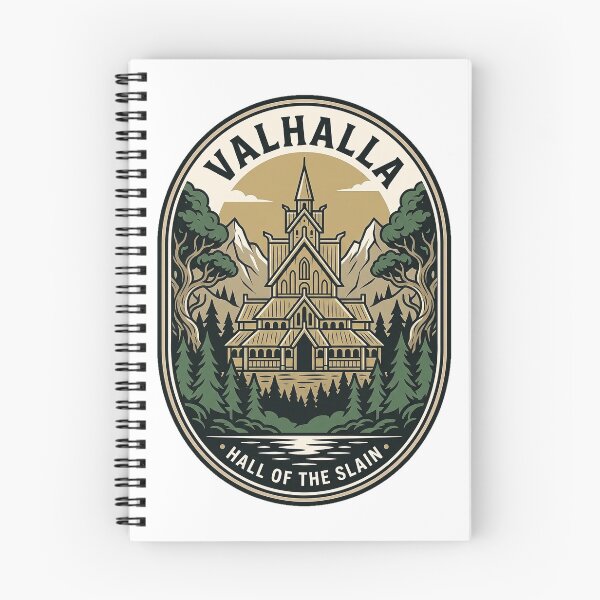 Item preview, Norse Mythology Valhalla Hall Of The Slain designed and sold by k3rstman1.