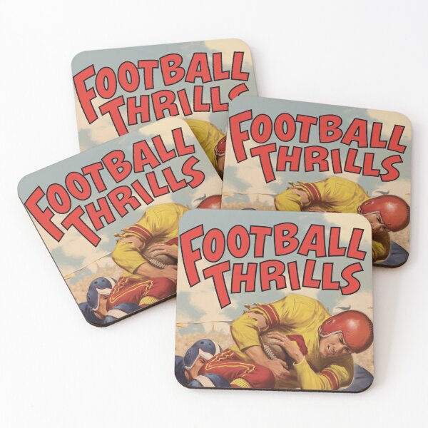 Item preview, Vintage Gridiron Tackle Scene from Retro Football Comic designed and sold by Analog Aura .