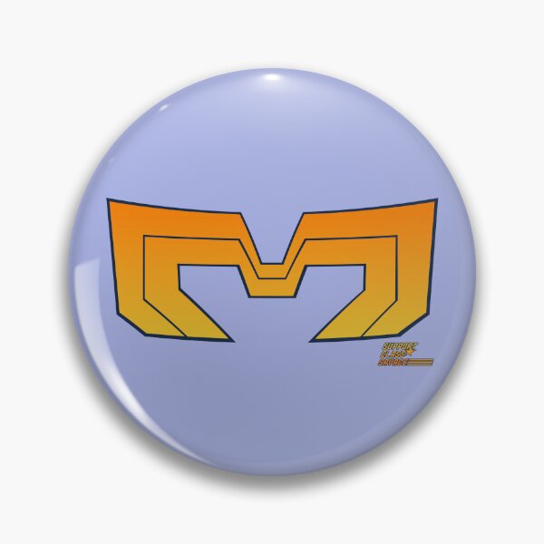 Item preview, MechaMan Emblem | Dark Border | Gaming Support Role Design designed and sold by SupportClassSavage.