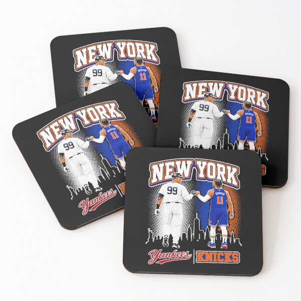 Item preview, Original New York Yankees And New York Knicks Skyline designed and sold by Landinhalias.