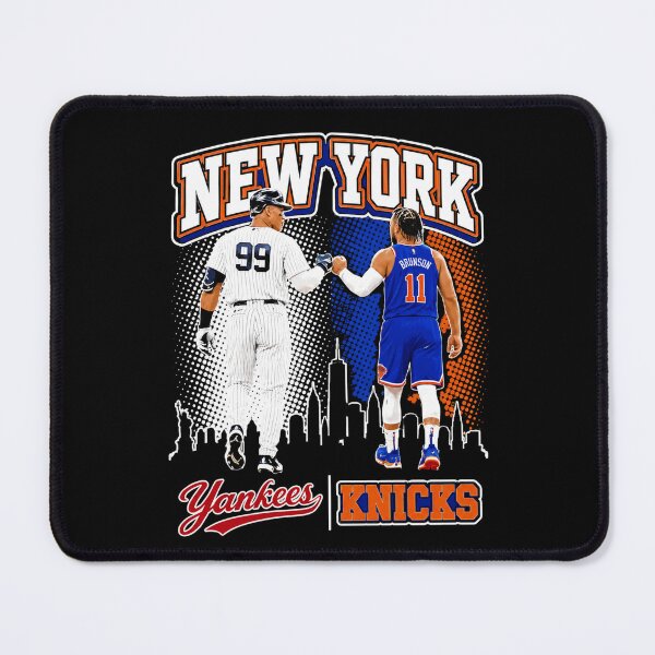Item preview, Original New York Yankees And New York Knicks Skyline designed and sold by Landinhalias.