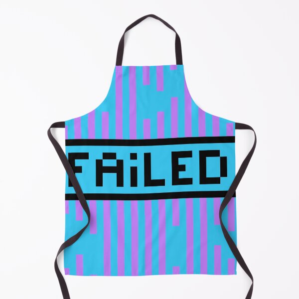 Item preview, FAILED — Pixel Art Word | Retro 8-Bit Two-Tone Typography designed and sold by Mouremandier.