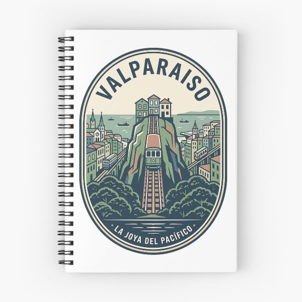 Item preview, Valparaiso Chile Vintage Travel Badge Funicular designed and sold by k3rstman1.