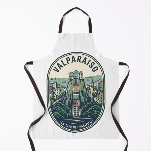 Item preview, Valparaiso Chile Vintage Travel Badge Funicular designed and sold by k3rstman1.
