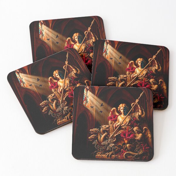 Item preview, Dark Gothic Art &amp; Fine Art Prints (1:1 Square Posters) designed and sold by Cyber-ART-Studio.