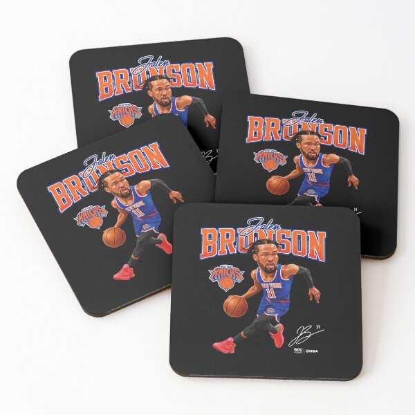 Item preview, Toddler New York Knicks Jalen Brunson 500 Level Heather Gray designed and sold by Landinhalias.