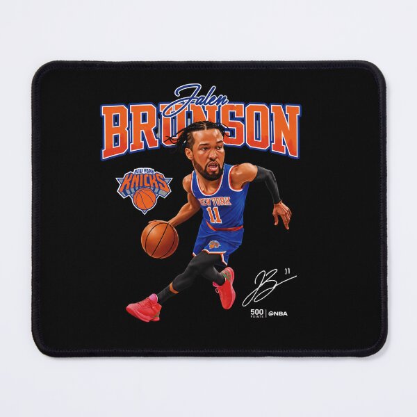 Item preview, Toddler New York Knicks Jalen Brunson 500 Level Heather Gray designed and sold by Landinhalias.